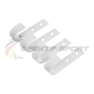 Купить Крюки подвесные (к-кт. 4 шт) для турника белые в Урюпинске 