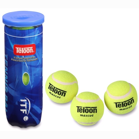 Купить Мяч для большого тенниса Teloon 616Т Р3  (3 шт) в Урюпинске 