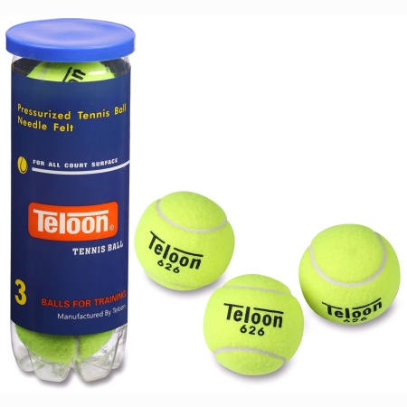 Купить Мяч для большого тенниса Teloon 626Т Р3  (3 шт) в Урюпинске 