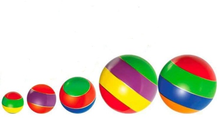 Купить Мячи резиновые (комплект из 5 мячей различного диаметра) в Урюпинске 