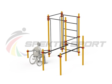 Купить Спортивный комплекс для инвалидов-колясочников WRK-D18_76mm в Урюпинске 