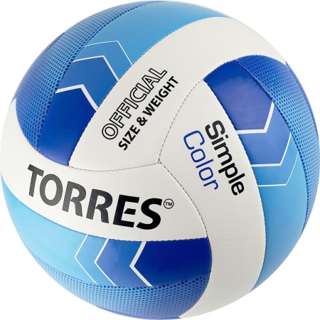Купить Мяч волейбольный Torres Simple Color любительский р.5 в Урюпинске 